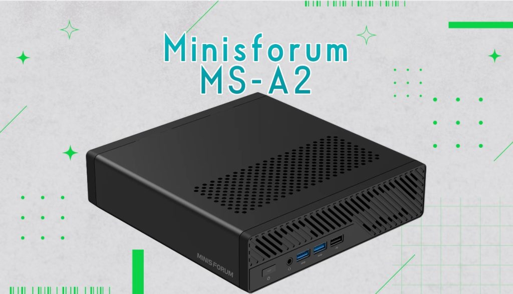 PCIe x8搭載可能なMINISFORUM MS-A2 が予約受付を開始しています